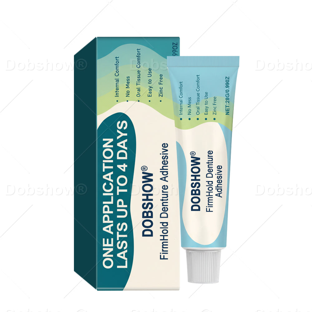 🎄𝙃𝙤𝙡𝙞𝙙𝙖𝙮 𝙎𝙖𝙡𝙚🎁Dobshow® FirmHold Denture Adhesive