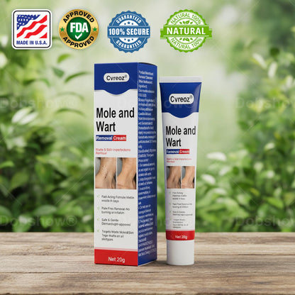 Cvreoz® Mole and Wart Removal Cream