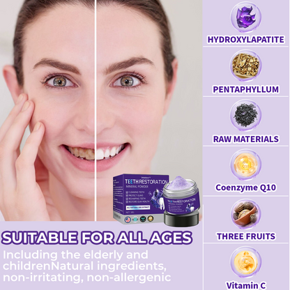 🦷Dobshow™ Dental Repair Mineral Powder >>🔥 1 + 1 Offer🔥