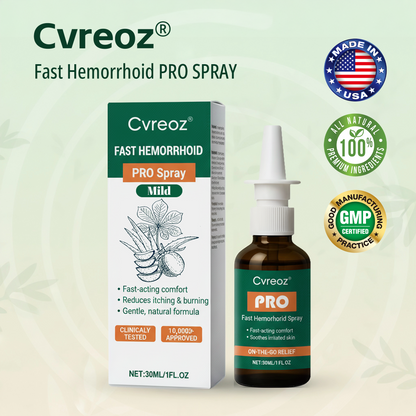 🎄𝙃𝙤𝙡𝙞𝙙𝙖𝙮 𝙎𝙖𝙡𝙚🎁 Cvreoz® Fast Hemorrhoid PRO Spray🍑