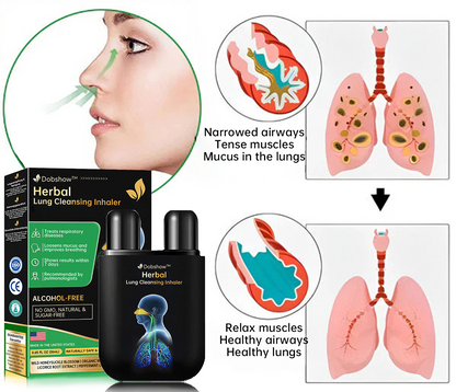 ✅official store | 🔥Dobshow™ 🧑‍⚕️herbal lung cleansing inhaler(💝Last day for 50% off💝)