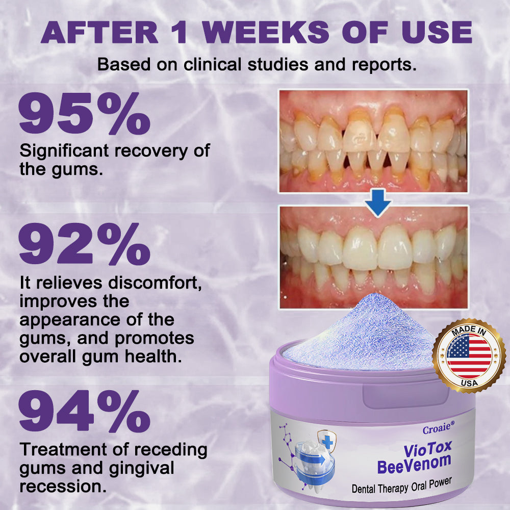 𝗖𝗿𝗼𝗮𝗶𝗲® 𝗩𝗶𝗼𝗧𝗼𝘅 𝗕𝗲𝗲𝗩𝗲𝗻𝗼𝗺 𝗗𝗲𝗻𝘁𝗮𝗹 𝗧𝗵𝗲𝗿𝗮𝗽𝘆 𝗢𝗿𝗮𝗹 𝗣𝗼𝘄𝗲𝗿
