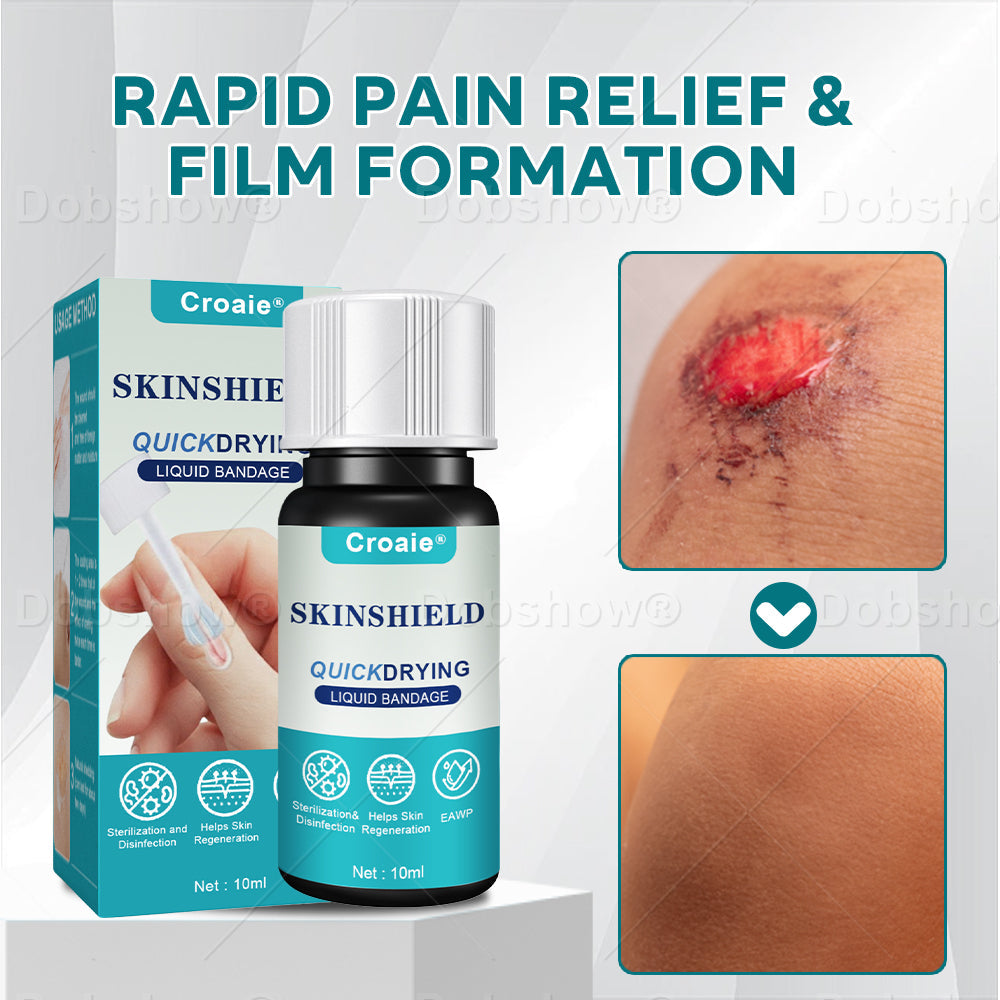 𝗖𝗿𝗼𝗮𝗶𝗲® 𝗦𝗞𝗜𝗡𝗦𝗛𝗜𝗘𝗟𝗗 𝗤𝗨𝗜𝗖𝗞𝗗𝗥𝗬𝗜𝗡𝗚 𝗟𝗜𝗤𝗨𝗜𝗗 𝗕𝗔𝗡𝗗𝗔𝗚𝗘