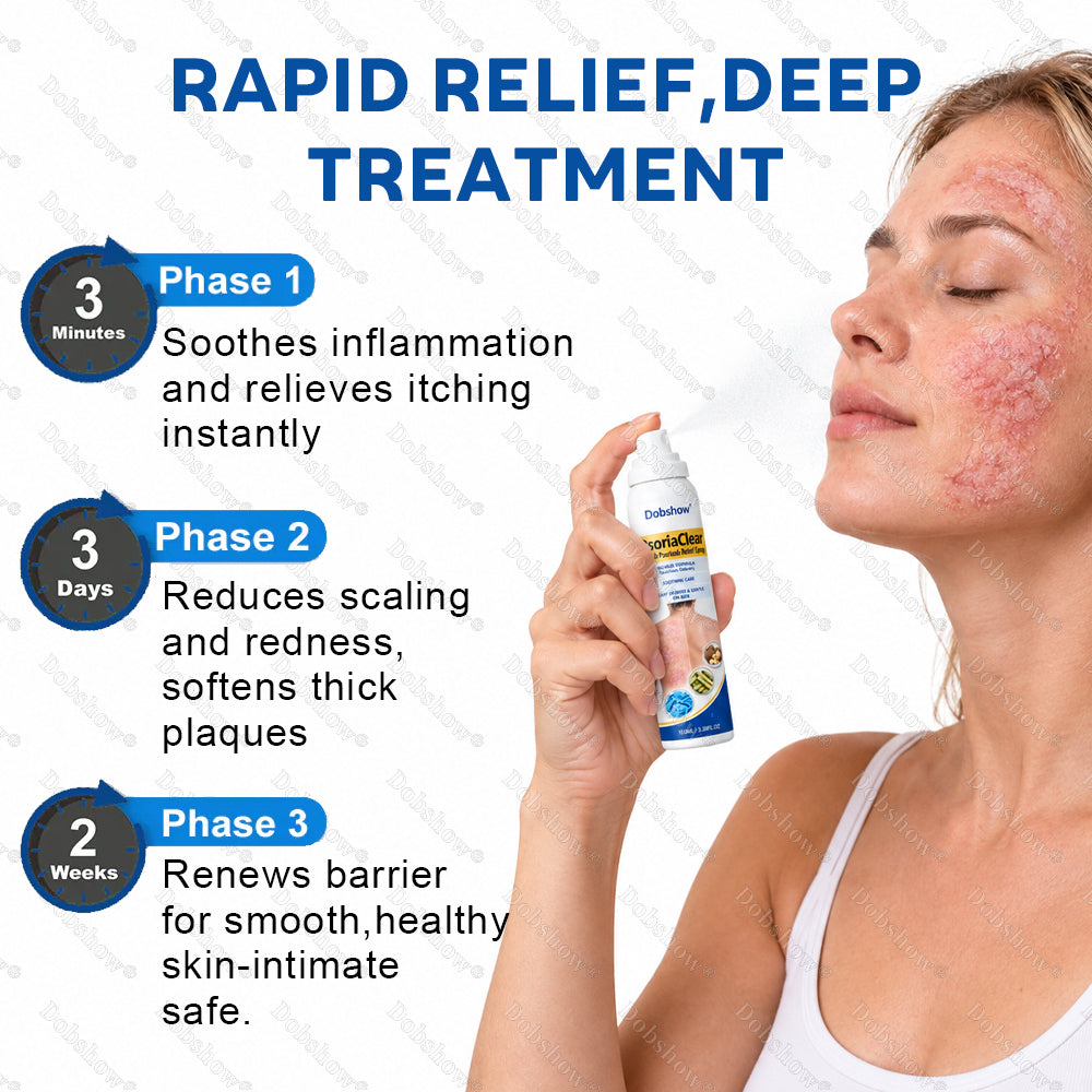 Dobshow® PsoriaClear No-Rub Psoriasis Relief Spray