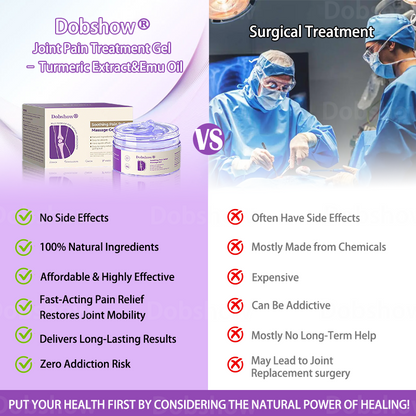 Dobshow®  Joint Pain Treatment Gel  – Turmeric Extract&Emu Oil 👨‍⚕️