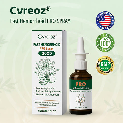 🎄𝙃𝙤𝙡𝙞𝙙𝙖𝙮 𝙎𝙖𝙡𝙚🎁Cvreoz® Fast Hemorrhoid PRO Spray