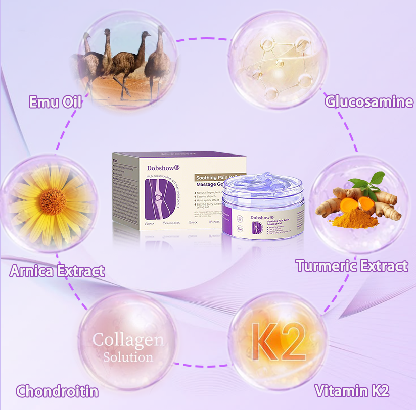Dobshow®  Joint Pain Treatment Gel  – Turmeric Extract&Emu Oil 👨‍⚕️