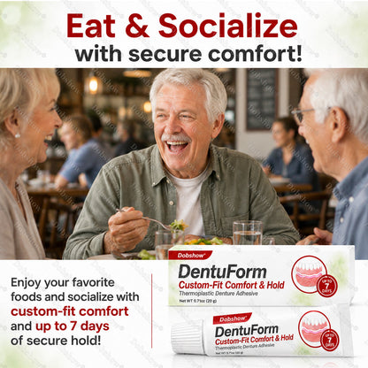 𝗗𝗼𝗯𝘀𝗵𝗼𝘄® 𝗗𝗲𝗻𝘁𝘂𝗙𝗼𝗿𝗺 𝗖𝘂𝘀𝘁𝗼𝗺-𝗙𝗶𝘁 𝗖𝗼𝗺𝗳𝗼𝗿𝘁 & 𝗛𝗼𝗹𝗱