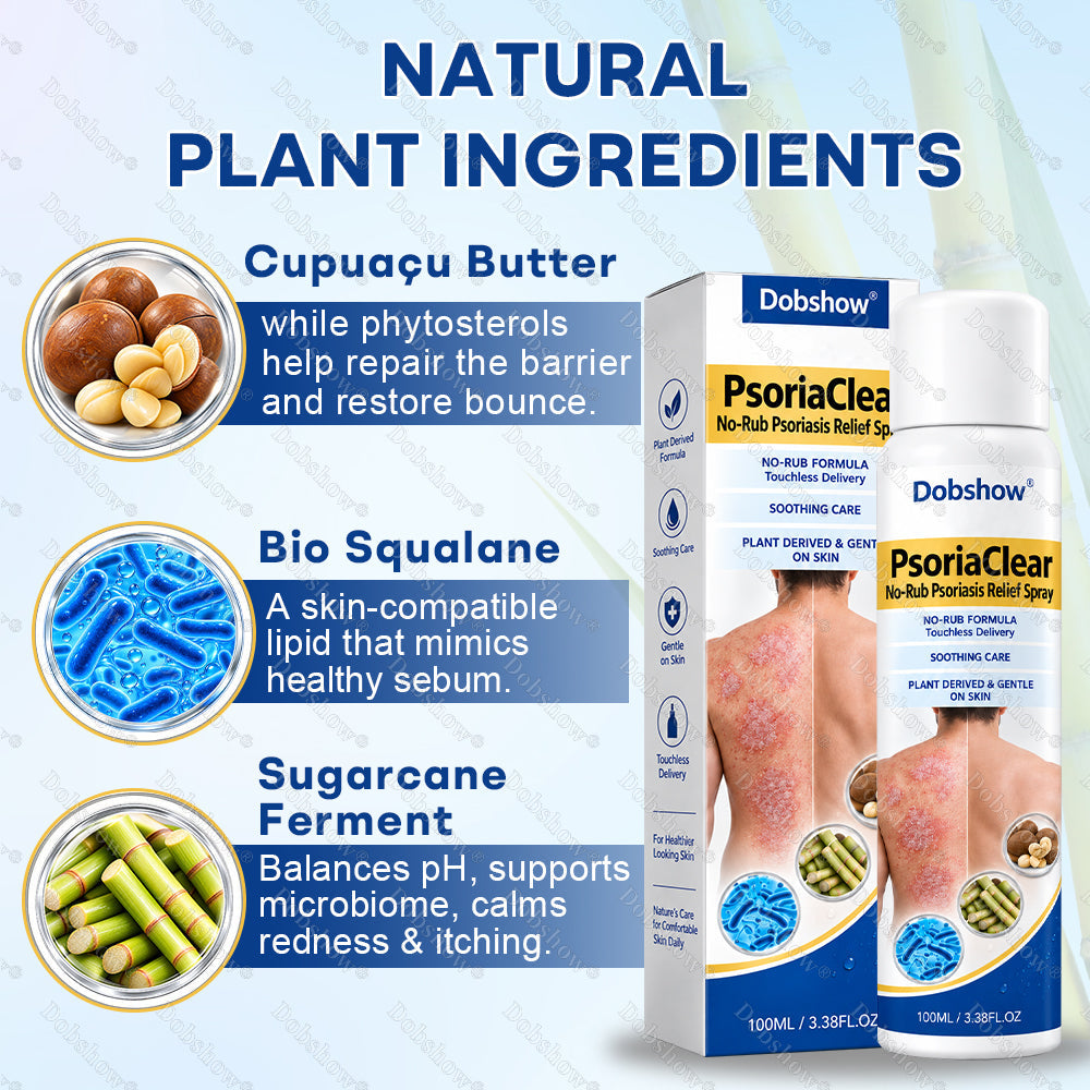 Dobshow® PsoriaClear No-Rub Psoriasis Relief Spray