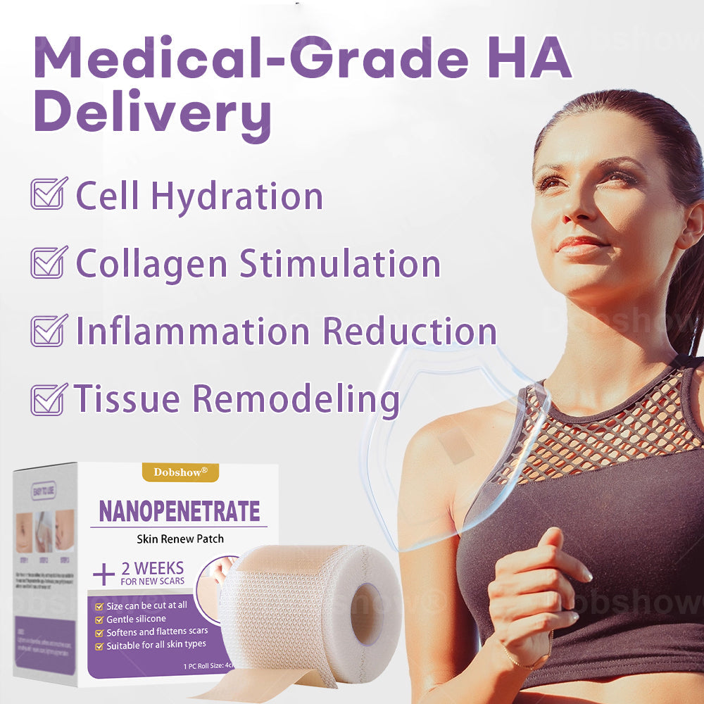 ✅𝗢𝗳𝗳𝗶𝗰𝗶𝗮𝗹 𝗦𝘁𝗼𝗿𝗲 |  𝗗𝗼𝗯𝘀𝗵𝗼𝘄® 𝗡𝗮𝗻𝗼𝗣𝗲𝗻𝗲𝘁𝗿𝗮𝘁𝗲 𝗦𝗸𝗶𝗻 𝗥𝗲𝗻𝗲𝘄 𝗣𝗮𝘁𝗰𝗵 ✴️ Effective for all types of scars, stretch marks, blemishes, keloids, keratosis, acne, burns, warts, skin growths, and varicose veins.