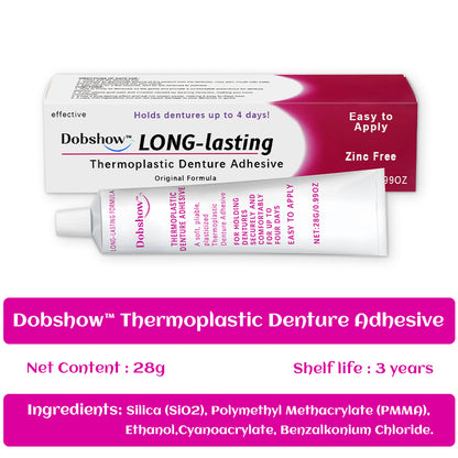 Dobshow™🔥HAPPY 2025🔥- 𝕤𝕒𝕧𝕖 𝕦𝕡 𝕥𝕠 -𝟞𝟝% 🅾🅵🅵 Thermoplastic Denture Adhesive