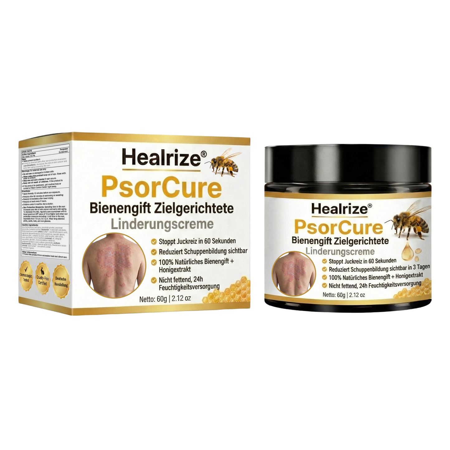 Healrize® PsorCure Targeted Psoriasis Relief Cream