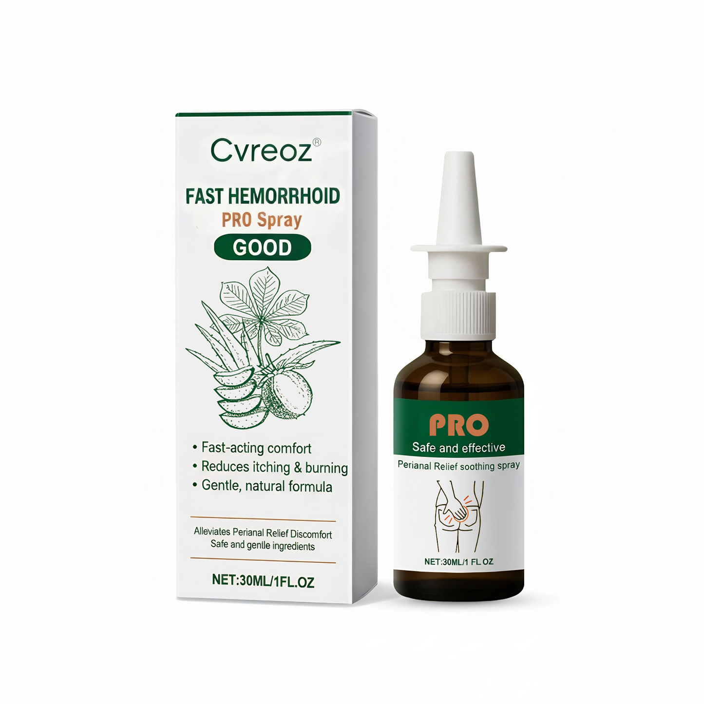 🎄𝙃𝙤𝙡𝙞𝙙𝙖𝙮 𝙎𝙖𝙡𝙚🎁Cvreoz® Fast Hemorrhoid PRO Spray