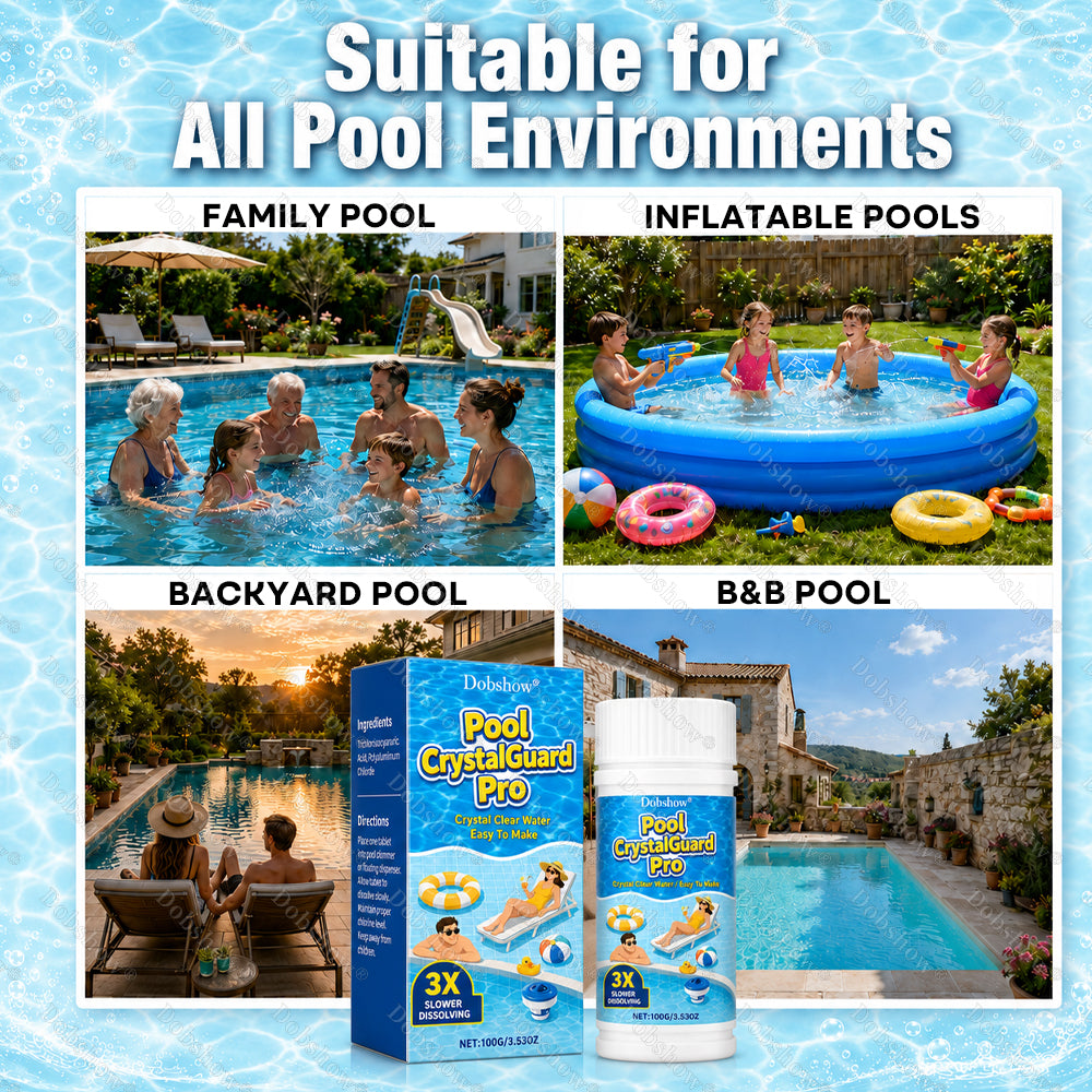 Dobshow® Pool CrystalGuard Pro