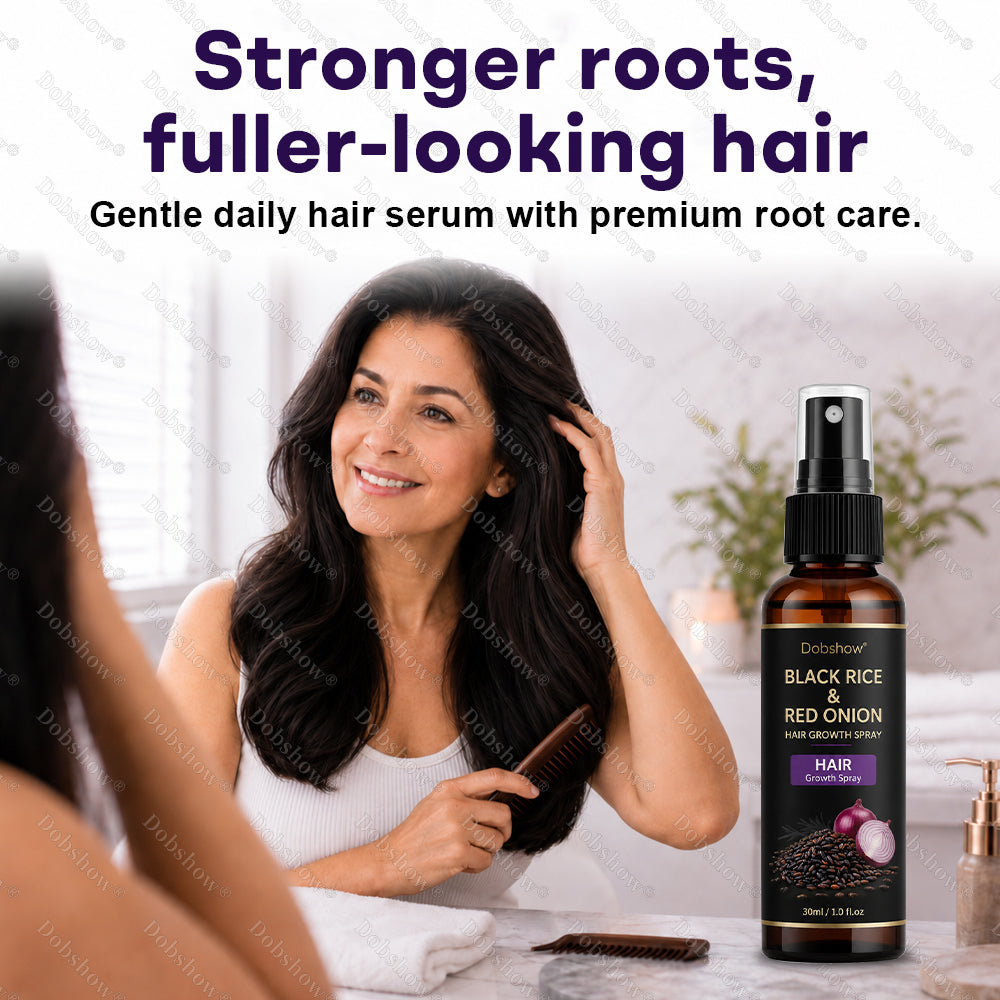 Dobshow® Black Rice & Red Onion Hair Growth Spray