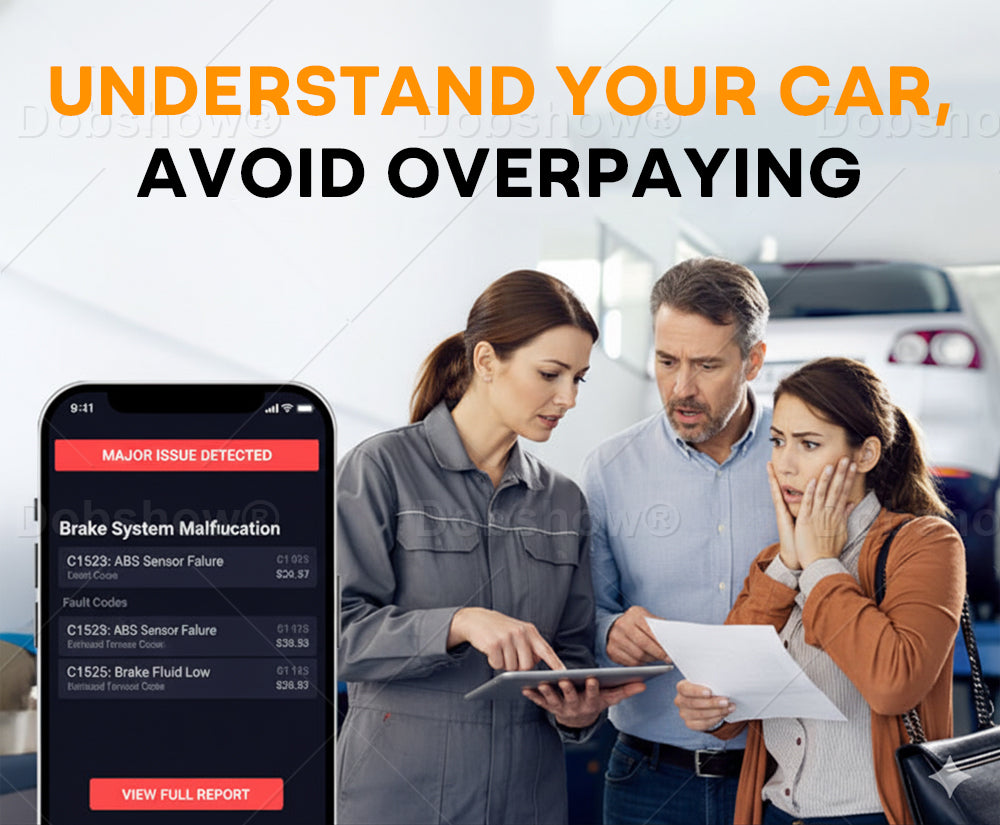 NOWORDUP® OBD2 Bluetooth Car Fault Detector