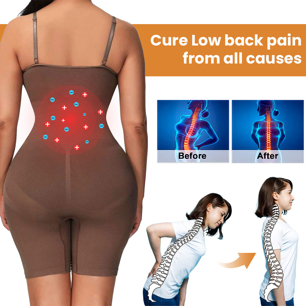 Dobshow™ IonFiberFar Infrared Recovery Shaper Backless Shapewear Bodysuit Spring Sale 2024