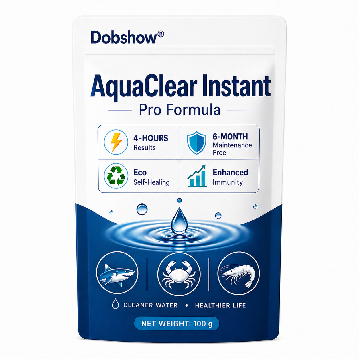 𝗗𝗼𝗯𝘀𝗵𝗼𝘄® 𝗔𝗾𝘂𝗮𝗖𝗹𝗲𝗮𝗿 𝗜𝗻𝘀𝘁𝗮𝗻𝘁 𝗣𝗿𝗼 𝗙𝗼𝗿𝗺𝘂𝗹𝗮