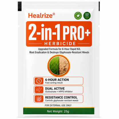 🏆𝘂𝘀 𝙊𝙛𝙛𝙞𝙘𝙞𝙖𝙡 𝙎𝙩𝙤𝙧𝙚 | Healrize® Advanced 2-in-1 Pro+ Herbicide | Upgraded Formula for 6-Hour Rapid Kill, Root Eradication & Destroys Glyphosate-Resistant Weeds