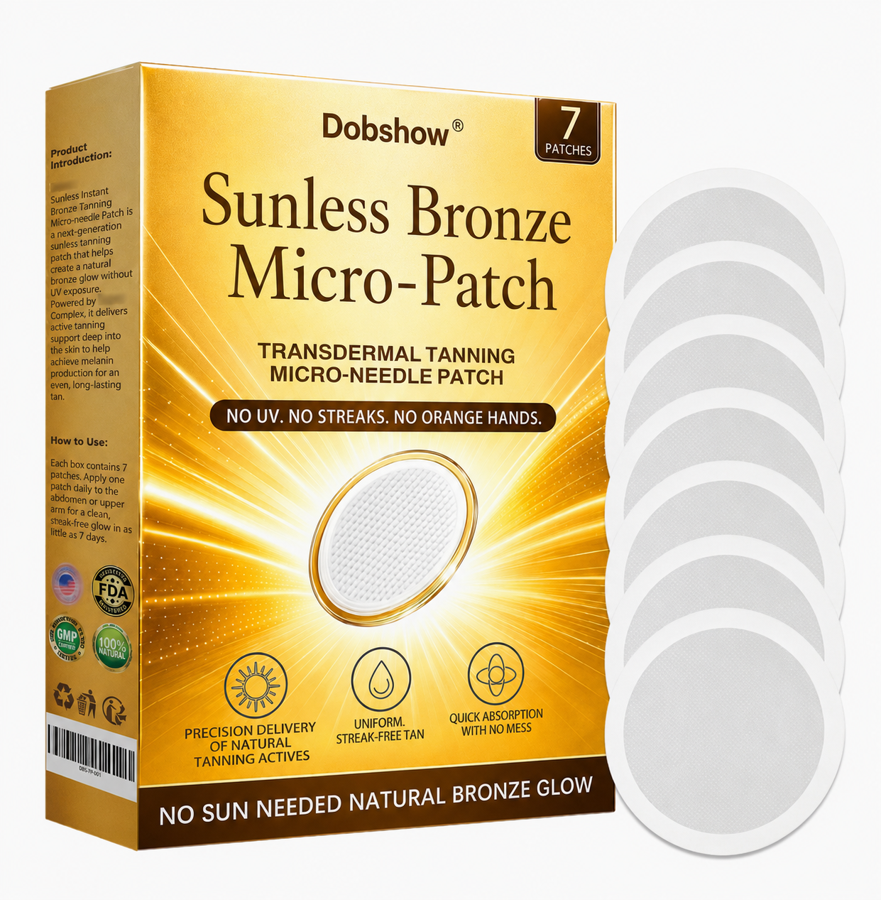 Dobshow® Sunless Bronze Micro-Patch