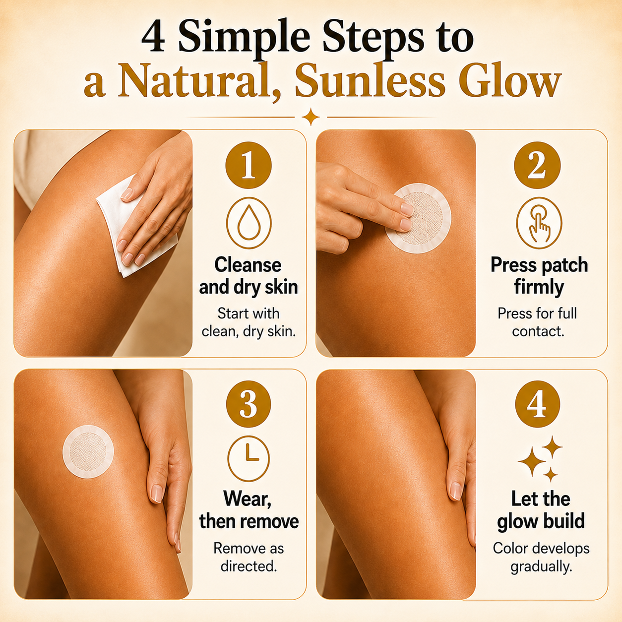 Dobshow® Sunless Bronze Micro-Patch