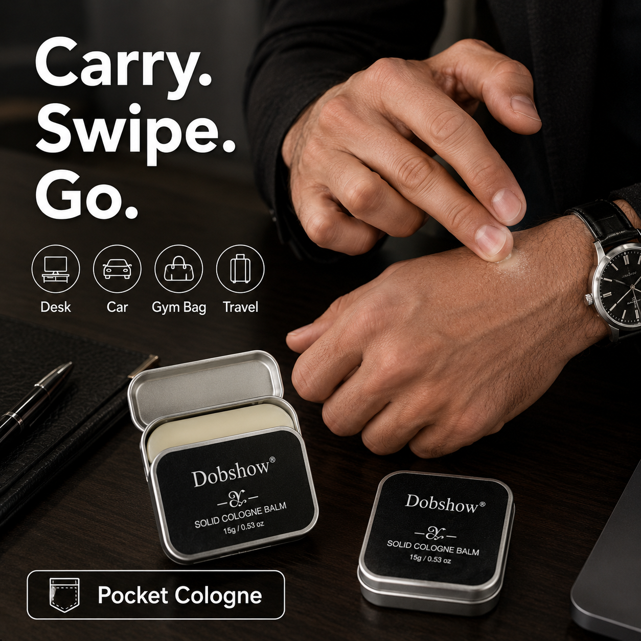 Dobshow® Solid Cologne Balm