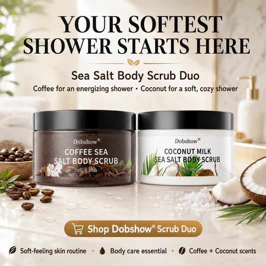 Dobshow® Sea Salt Body Scrub Duo
