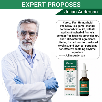 🎄𝙃𝙤𝙡𝙞𝙙𝙖𝙮 𝙎𝙖𝙡𝙚🎁 Cvreoz® Fast Hemorrhoid PRO Spray🍑