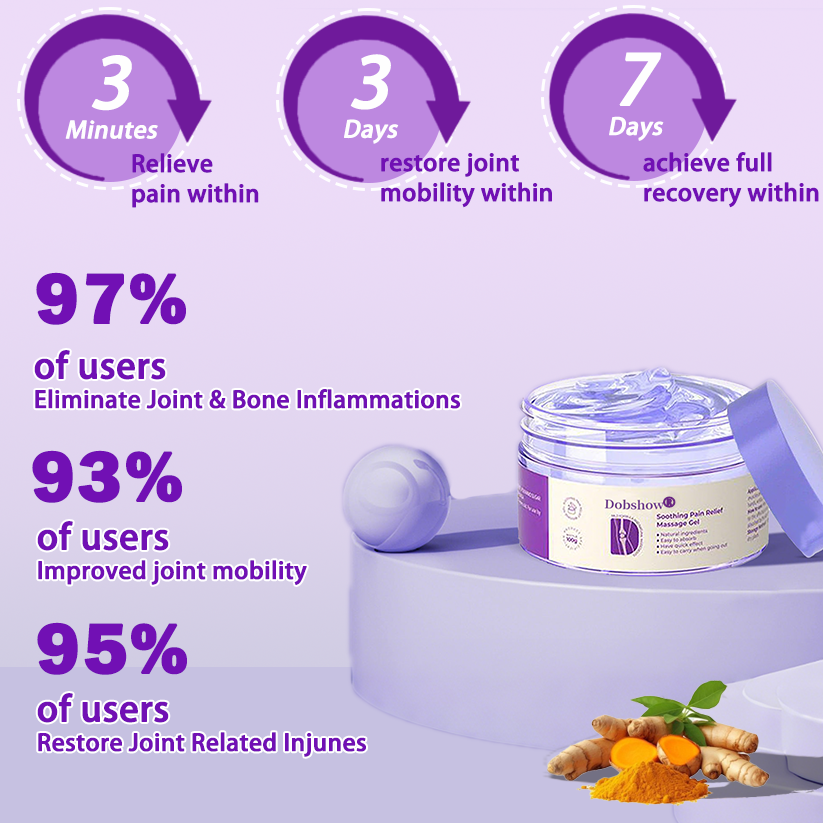 Dobshow®  Joint Pain Treatment Gel  – Turmeric Extract&Emu Oil 👨‍⚕️